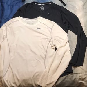 Pair of Men’s Small Nike Dri-Fit Long Sleeves